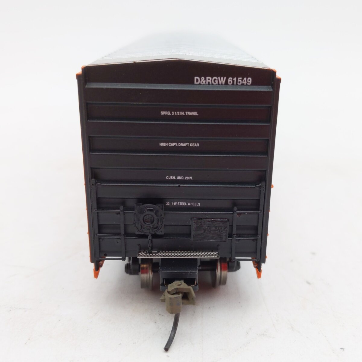 Athearn 92955 HO Scale Rio Grande 50' FMC Plug Door Box Car #61549 LN/Box