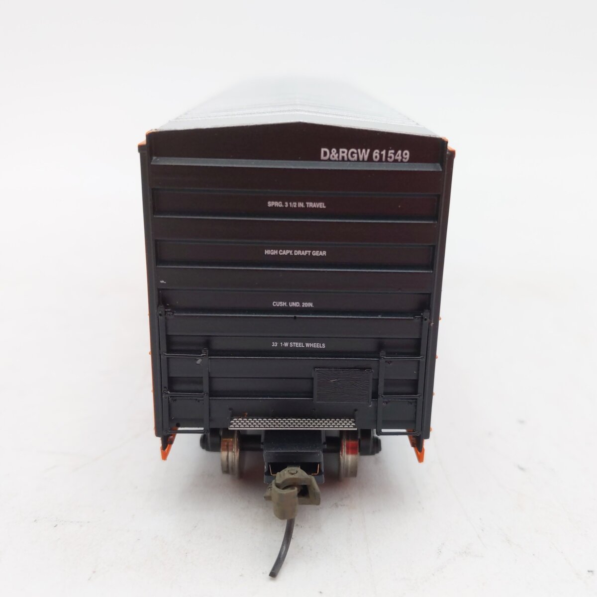 Athearn 92955 HO Scale Rio Grande 50' FMC Plug Door Box Car #61549 LN/Box