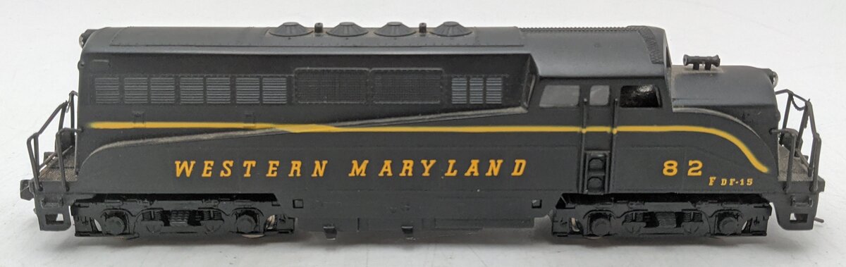 AHM HO Scale Western Maryland BL-2 Diesel Locomotive #82 VG