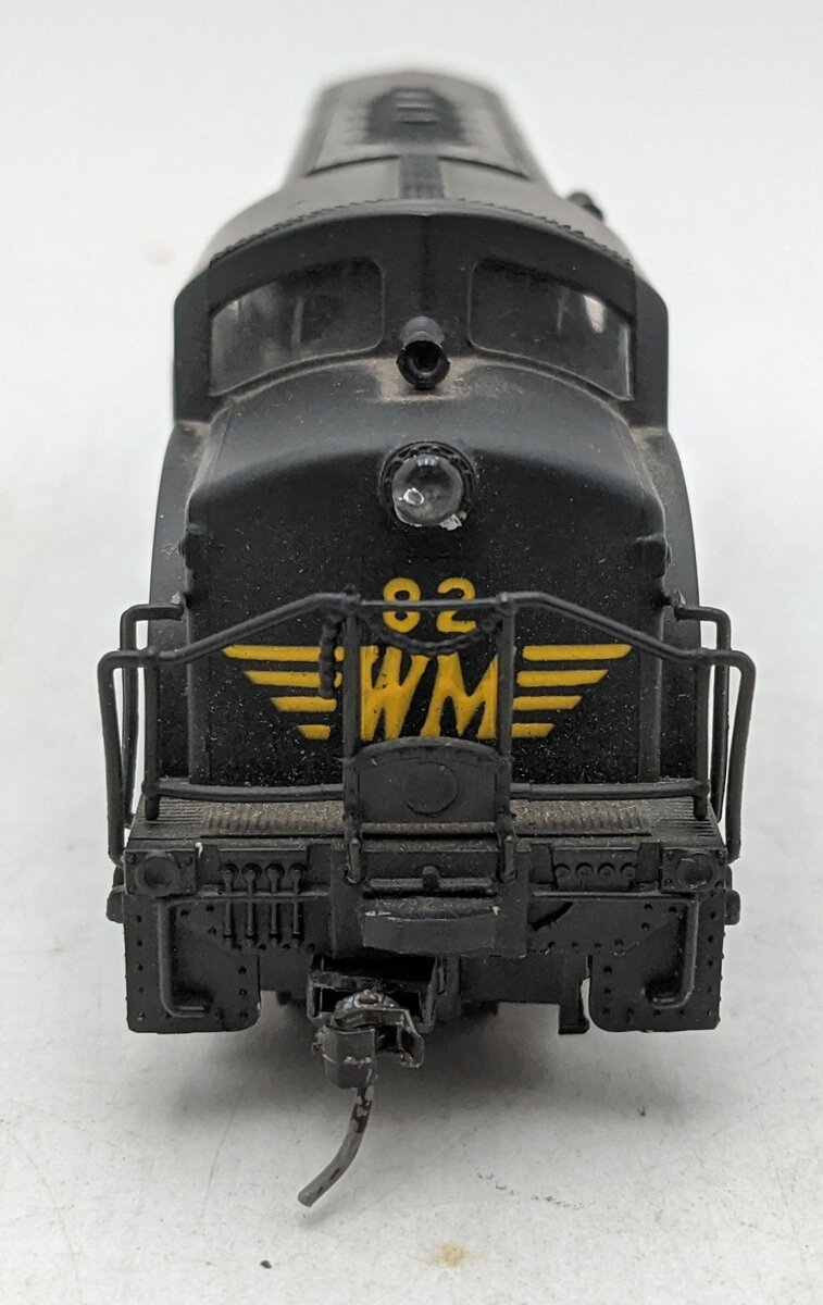 AHM HO Scale Western Maryland BL-2 Diesel Locomotive #82 VG