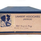 Lambert HO Brass B&O Wagon-Top EX/Box