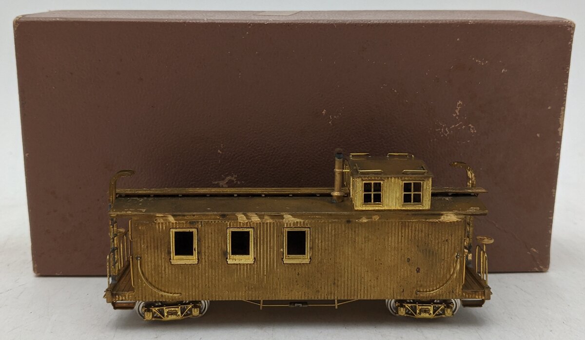 Pacific Traction HOn3 Brass D&RGW 30' Caboose VG/Box