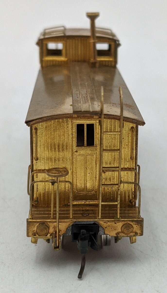 Balboa HOn3 Brass D&RGW Caboose - Undecorated VG/Box