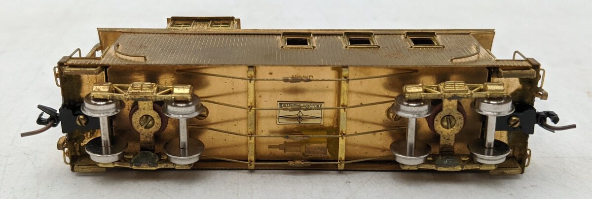 Balboa HOn3 Brass D&RGW Caboose - Undecorated VG/Box