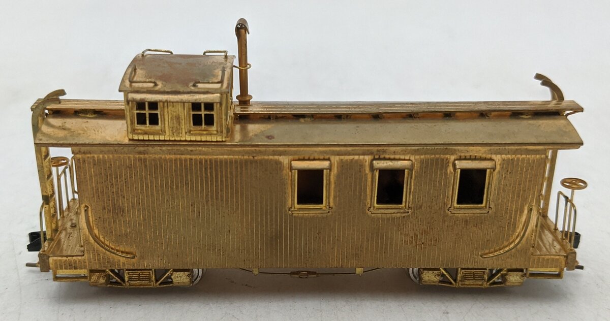 Balboa HOn3 Brass D&RGW Caboose - Undecorated VG/Box