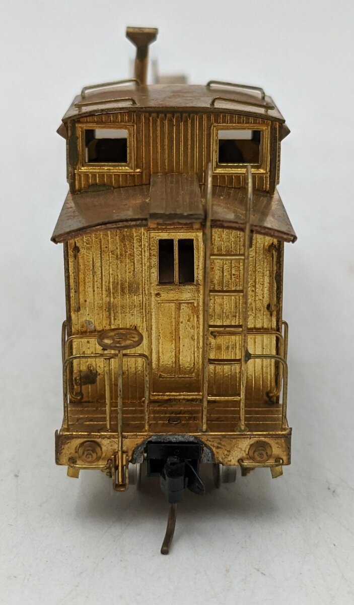 Balboa HOn3 Brass D&RGW Caboose - Undecorated VG/Box
