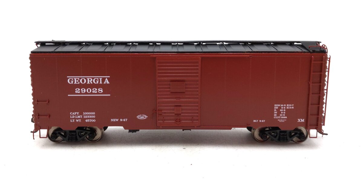 Branchline Trains 114122 HO Georgia RR 40' AAR 6' Door Boxcar # 29028 LN/Box