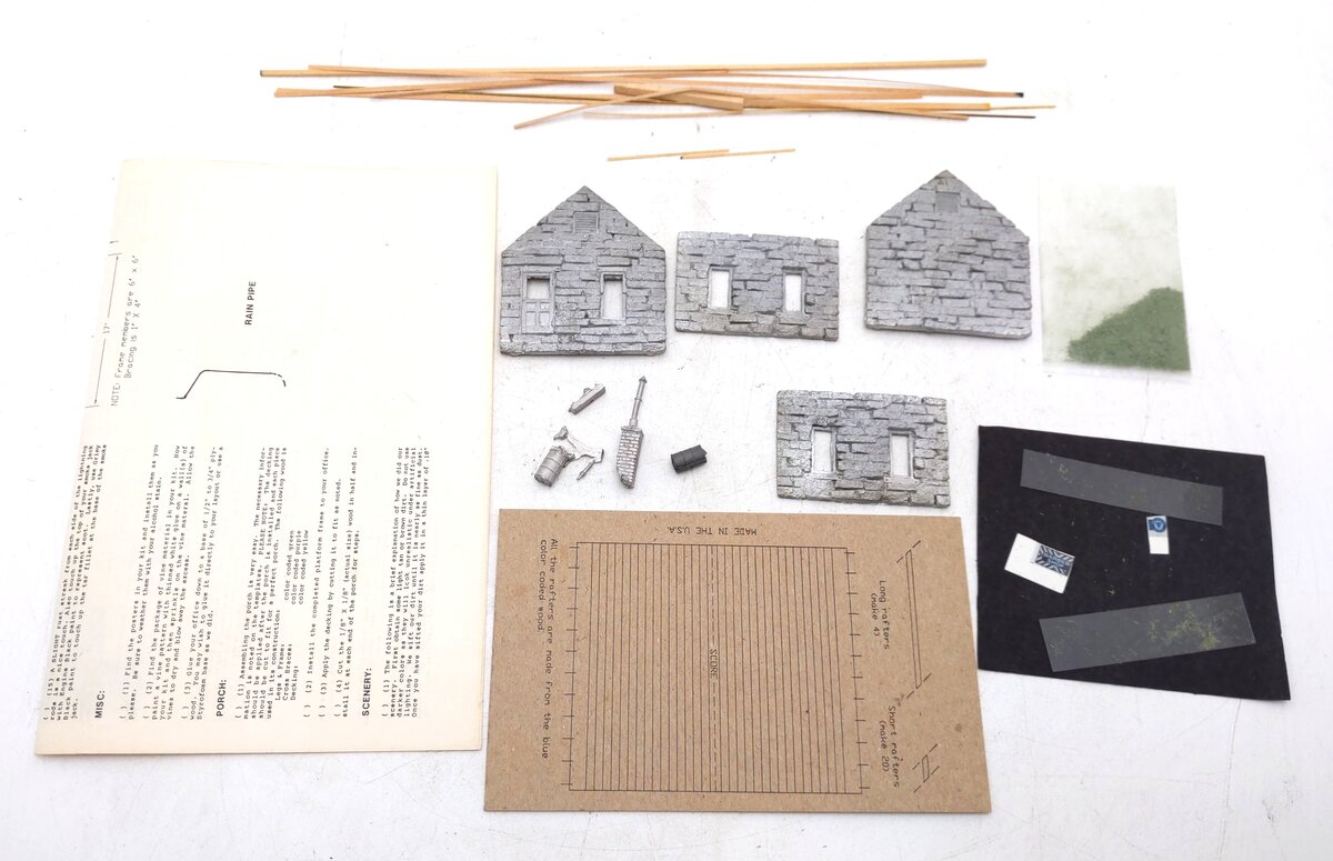 Master Creations CR602 HO Scale "The Office" Building Kit EX/Box