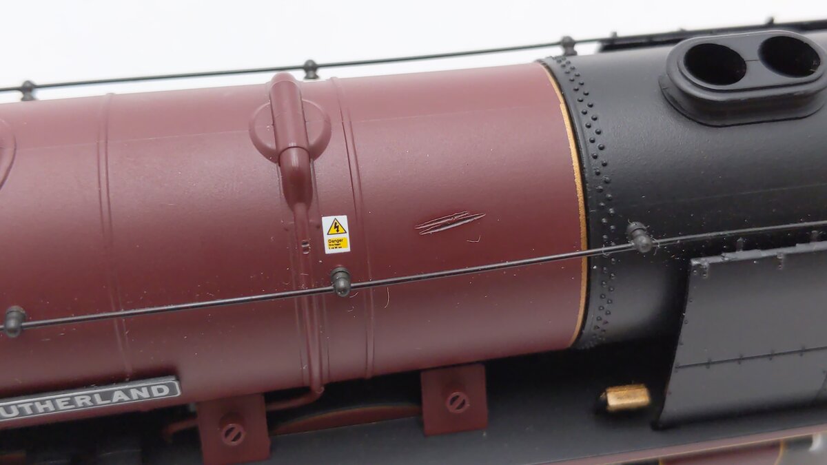 Hornby R2370 OO "The Royal Train" LMS 4-6-2 Coronation Steam Loco & Tender #6233 EX