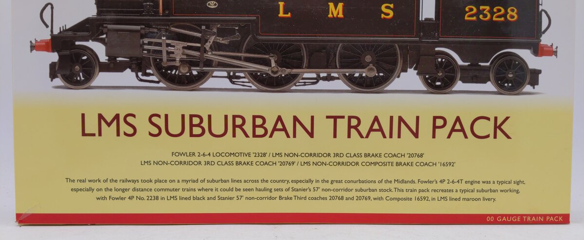 Hornby R3397 OO LMS Surburbann Passenger Train Pack Limited Edition EX/Box