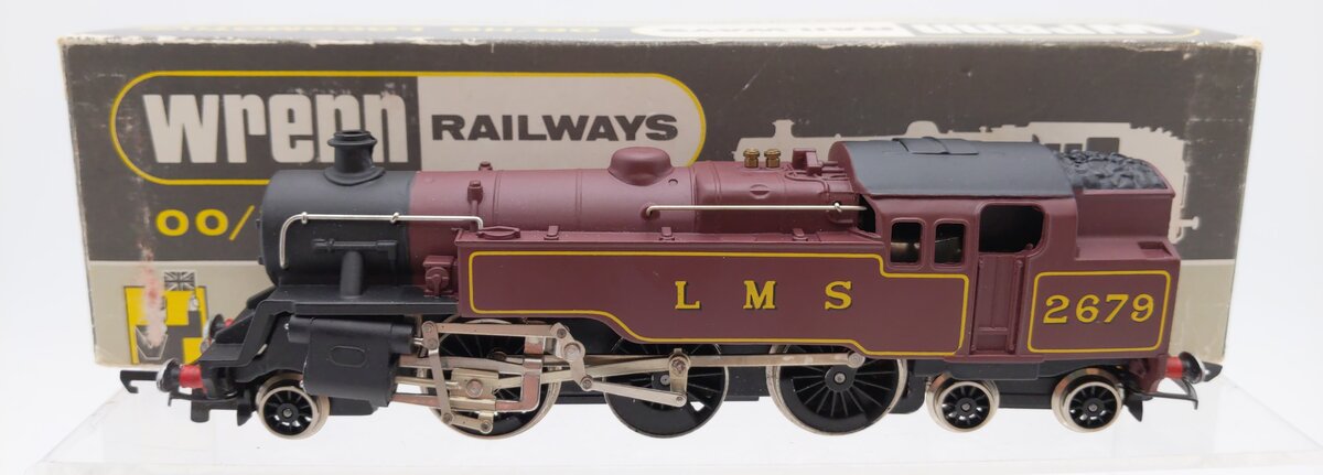 Wrenn Railways W.2219 HO 2-6-4 Tank L.M.S. Steam Locomotive EX/Box