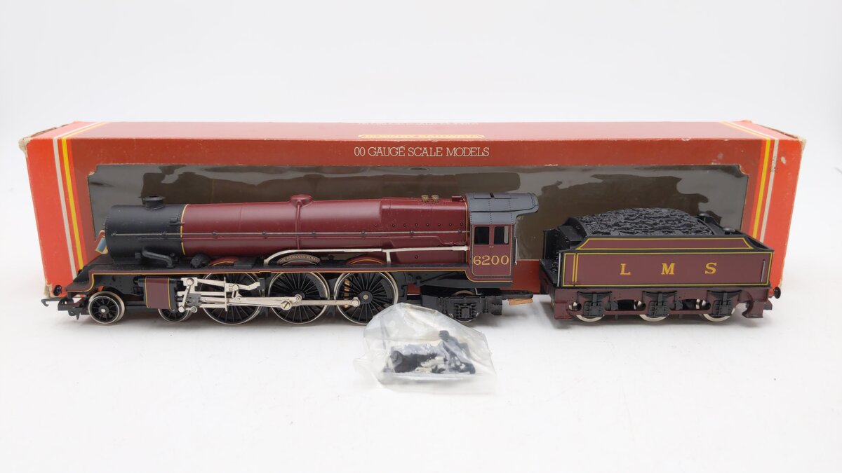 Hornby R050 OO LMS "The Princess Royal" 4-6-2 Class 7P Steam Locomotive #6200 EX/Box