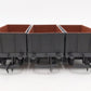 Hornby R6038 OO Scale W.E. Wise Open Coal Wagon 3 Car Set #18/19/21 EX