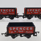 Hornby R6039 OO Scale Spencer 5-plank wagon 3-Car Set #22/23/24 EX