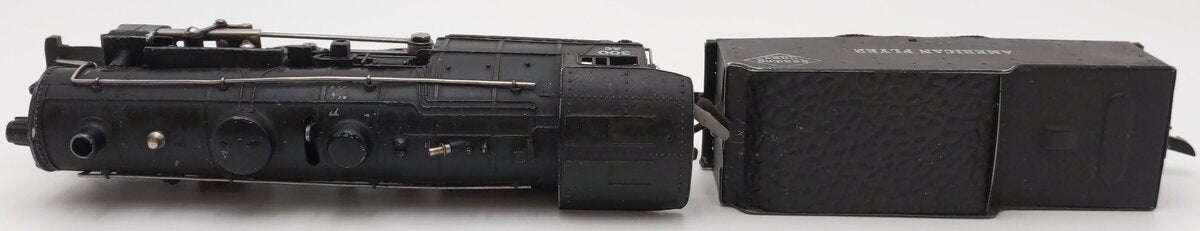 American Flyer 300 Vintage S Reading 4-4-2 Atlantic Steam Locomotive & Tender VG