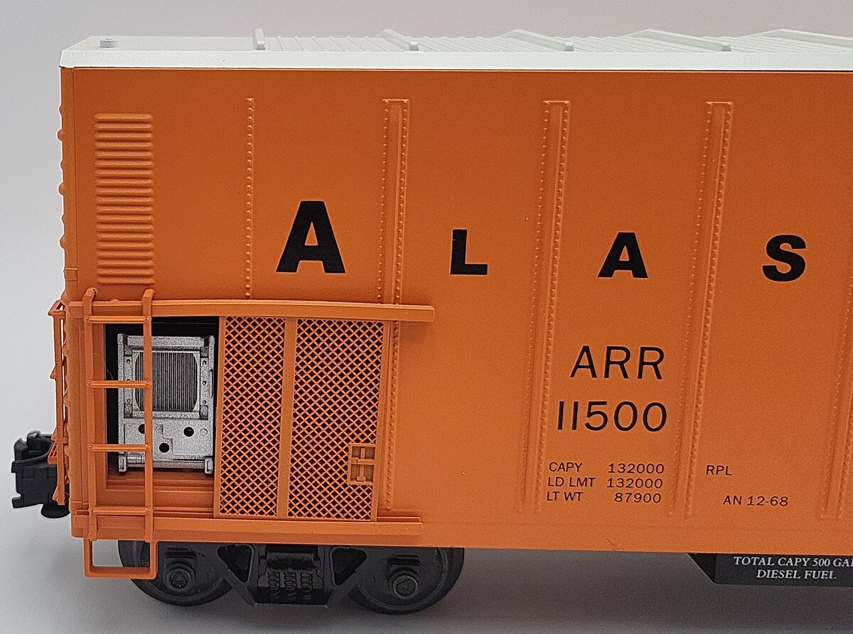 Weaver U12011LDLP O Gauge ARR Alaska 57' Mechanical Reefer #11500 (3 Rail) LN/Box