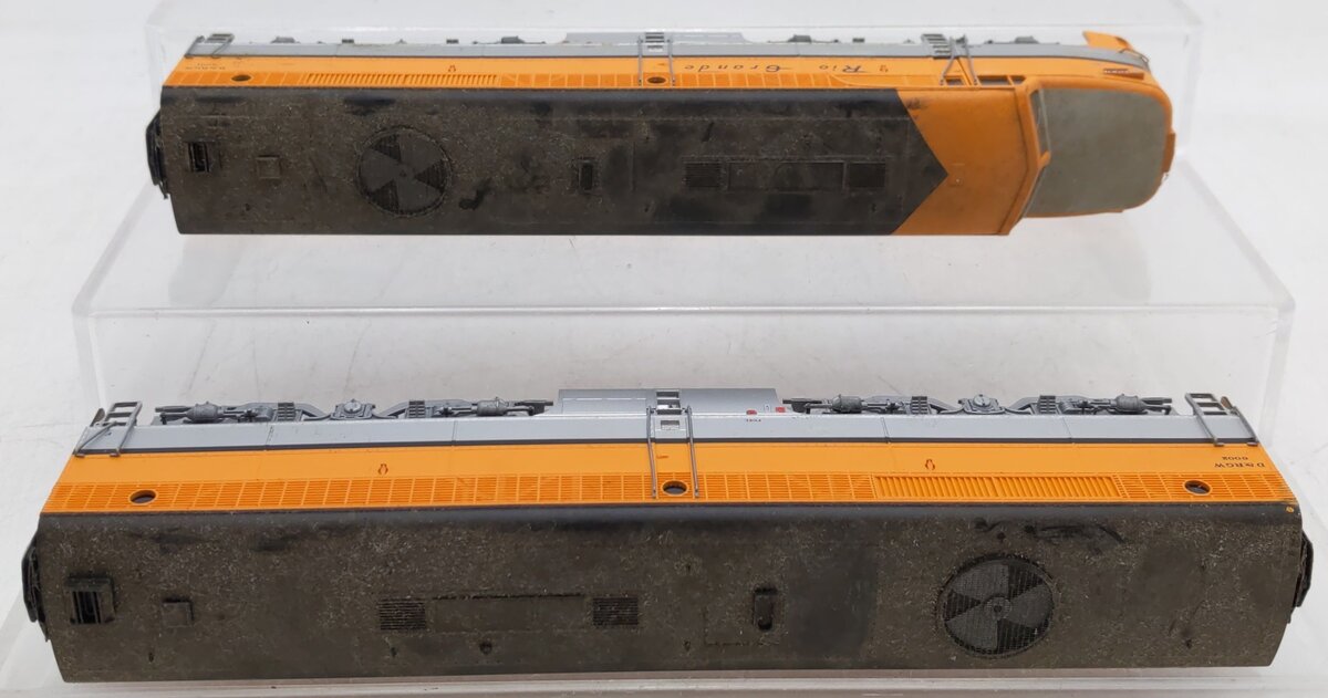 Proto 2000 920-40104 HO Scale Rio Grande Alco PA/PB Diesel Locomotive Set VG