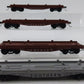 Penn Line HO Scale Monon Flat Cars: #7563 #453#7569#7566 [4] EX