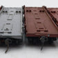 Penn Line HO Scale Monon Flat Cars: #7563 #453#7569#7566 [4] EX