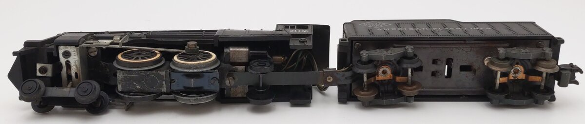 American Flyer 21160 Vintage S Reading Atlantic 4-4-2 Steam Locomotive & Tender VG