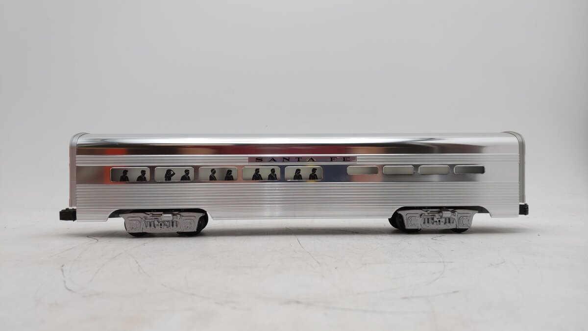 Lionel 6-19111 O Gauge Santa Fe Aluminum Diner Car #601 EX/Box