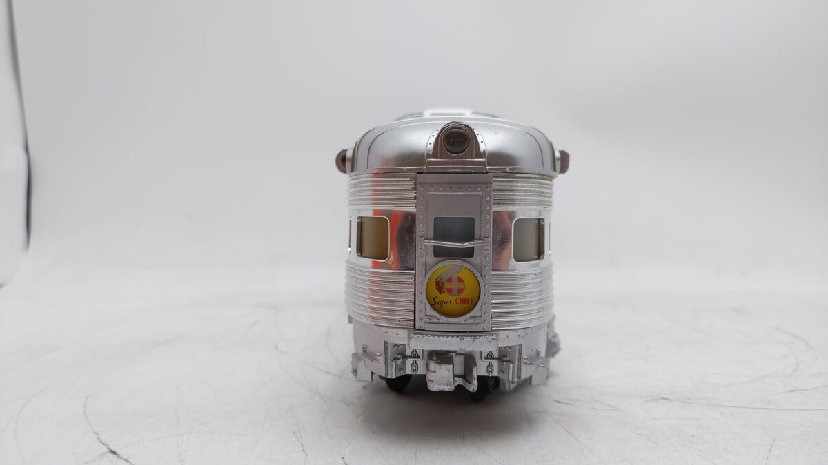 Lionel 6-19113 O Gauge Santa Fe "Vista Valley" Aluminum Vista Observation Car EX/Box