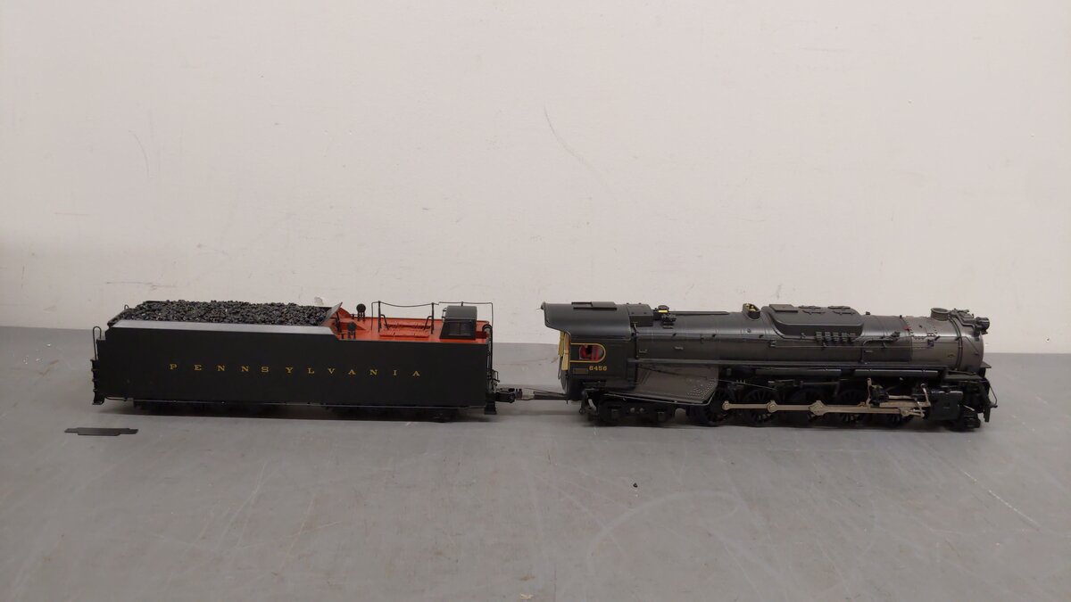 MTH 20-3848-1 O Gauge Pennsylvania J-1 2-10-4 Steam Engine #6456 w/PS3 EX/Box