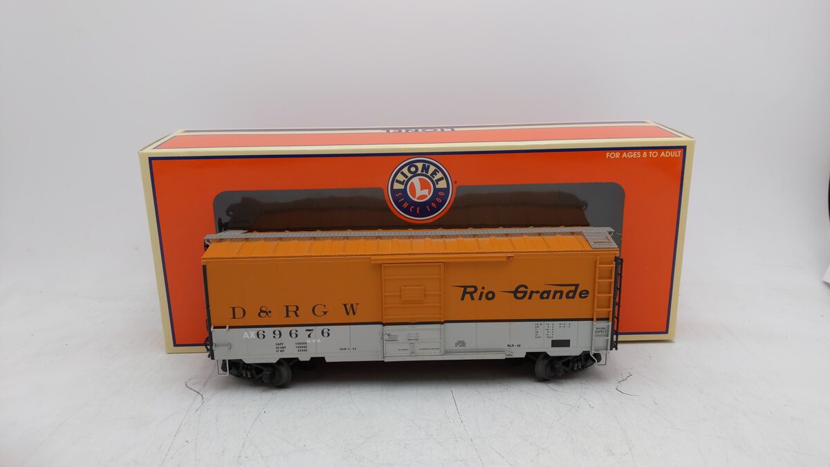 Lionel 6-17277 O Gauge Denver & Rio Grande Western PS-1 Boxcar #69676 EX/Box