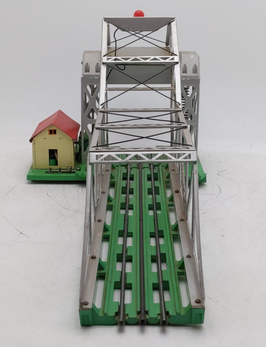 Lionel 313 Vintage O Gray Operating Bascule Bridge VG