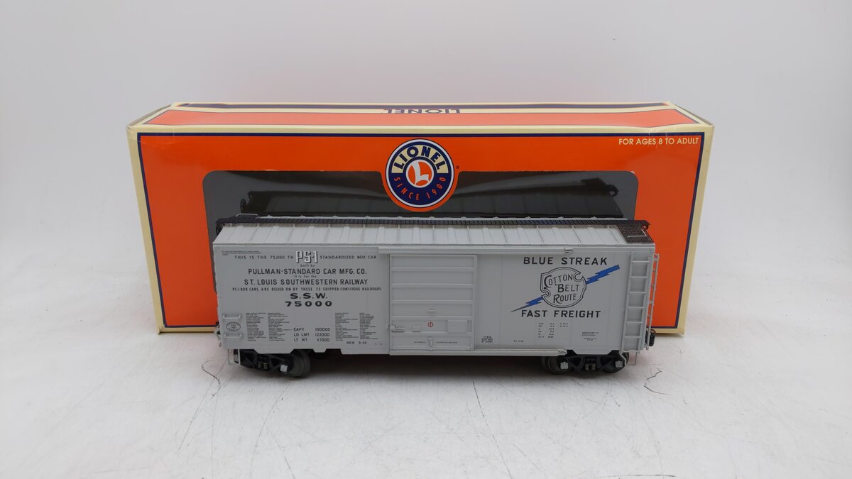 Lionel 6-17276 O Gauge Cotton Belt PS-1 Boxcar #75000 EX/Box