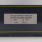 Weaver O Gauge British Columbia Railway 50' Flat Car w/ 35' Trailer #7016 EX/Box