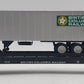 Weaver O Gauge British Columbia Railway 50' Flat Car w/ 35' Trailer #7016 EX/Box