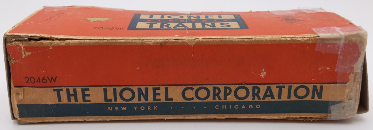 Lionel 2046W Vintage O Lionel Lines Whistle Tender/Box