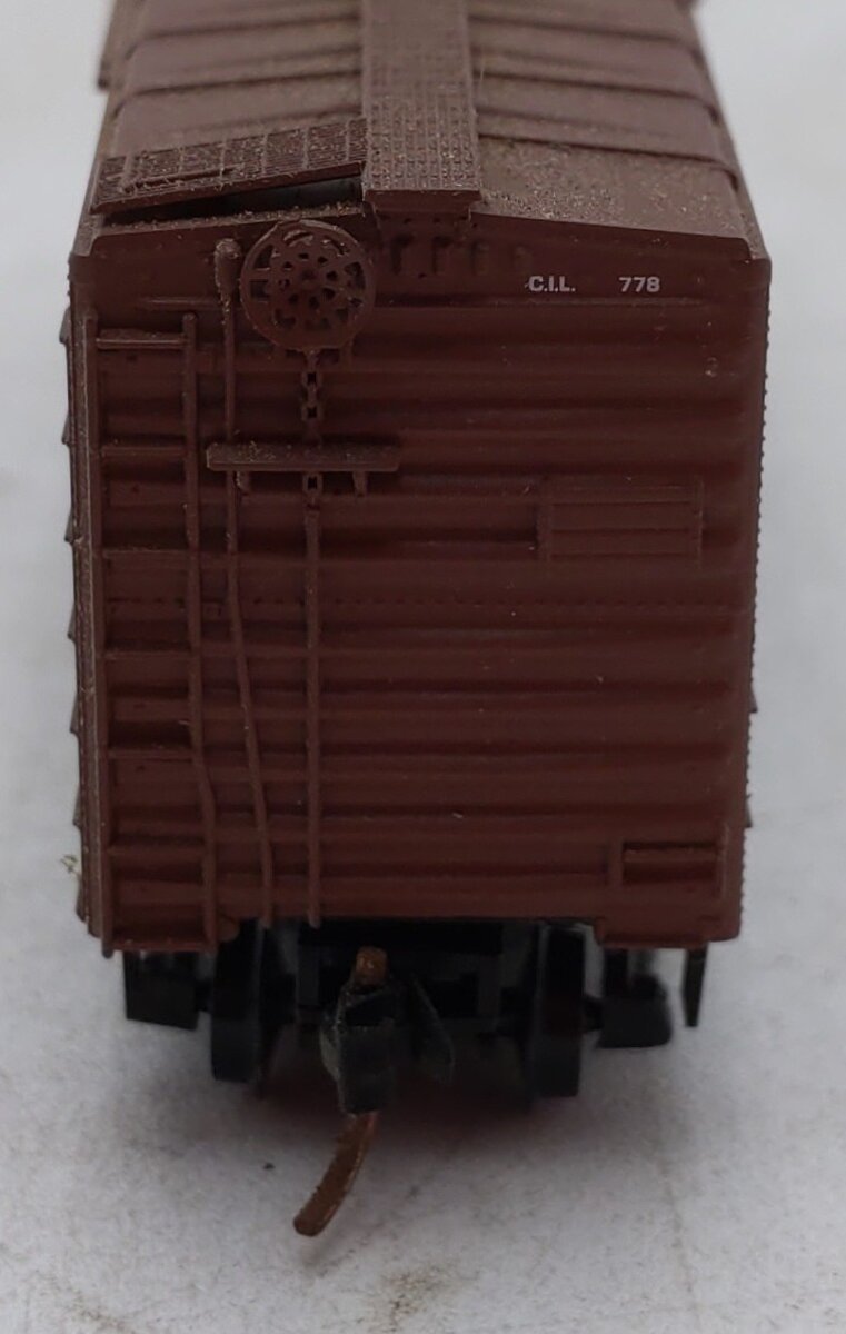 Micro-Trains 02000536 N Scale CIL 40' Standard Single Door Boxcar #778 VG