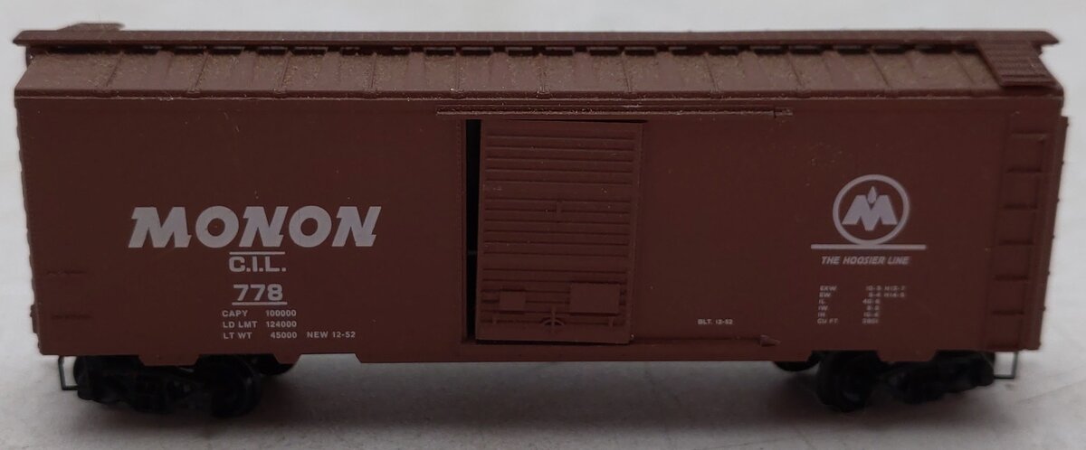Micro-Trains 02000536 N Scale CIL 40' Standard Single Door Boxcar #778 VG