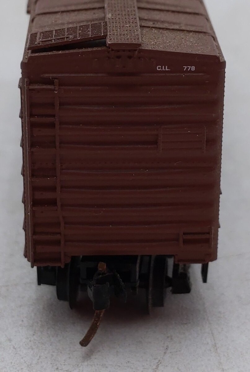 Micro-Trains 02000536 N Scale CIL 40' Standard Single Door Boxcar #778 VG
