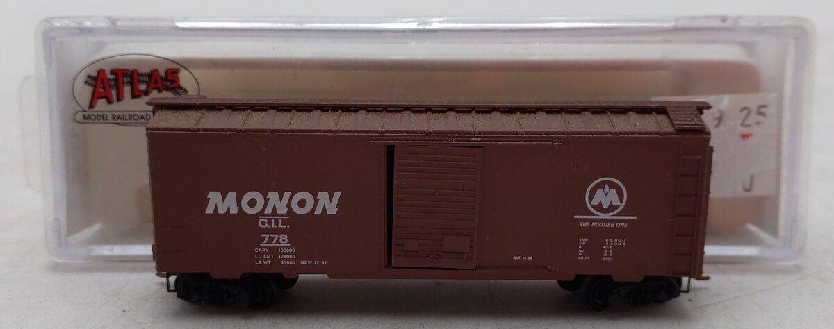 Micro-Trains 02000536 N Scale CIL 40' Standard Single Door Boxcar #778 VG