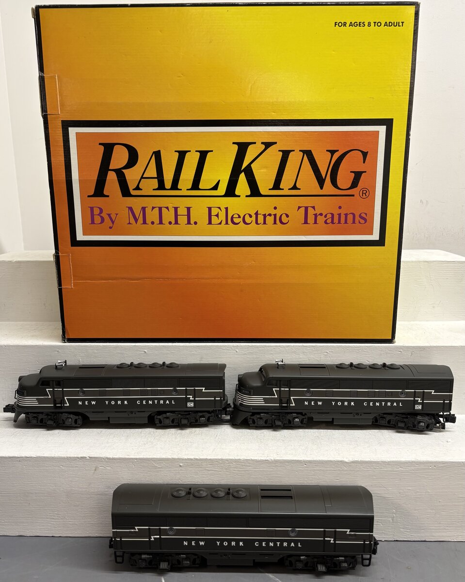 MTH 30-2631-1 NYC F-3 ABA Diesel Engine Set w/Proto-Sound 2.0 #2333 EX/Box