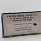 Crown Model Products 50288 O Burlington Refrigerator Express #50288 EX/Box