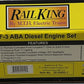 MTH 30-20802-1 Baltimore & Ohio F3 ABA Diesel Engine with PS3 #1404