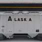 Weaver O Gauge PS-2 ARR Alaska Covered Hopper #409 (3 Rail) LN/Box
