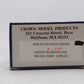 Crown Model Products 50240 O Burlington Refrigerator Express Boxcar #50240 EX/Box