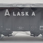Weaver O Gauge PS-2 ARR Alaska Covered Hopper #425 (3 Rail) LN/Box