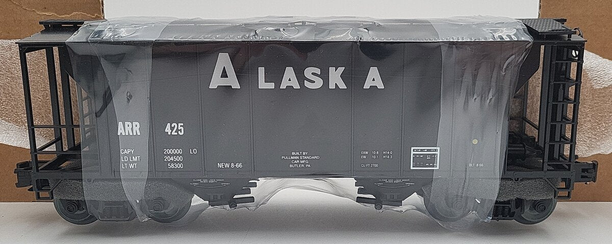Weaver O Gauge PS-2 ARR Alaska Covered Hopper #425 (3 Rail) LN/Box