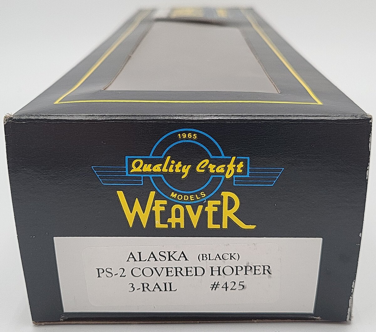 Weaver O Gauge PS-2 ARR Alaska Covered Hopper #425 (3 Rail) LN/Box