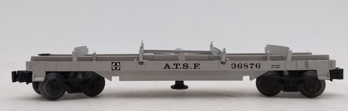 Lionel AT&SF Operating Log Dump Car #36876 EX/Box