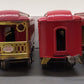 Lionel 360E Vintage Std Gauge Red & Cream Electric Pass. Set: 8E, 332, 337, 338 VG