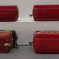 Lionel 360E Vintage Std Gauge Red & Cream Electric Pass. Set: 8E, 332, 337, 338 VG