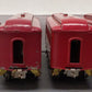 Lionel 360E Vintage Std Gauge Red & Cream Electric Pass. Set: 8E, 332, 337, 338 VG