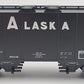 Weaver O Gauge PS-2 ARR Alaska Covered Hopper #419 (3 Rail) LN/Box